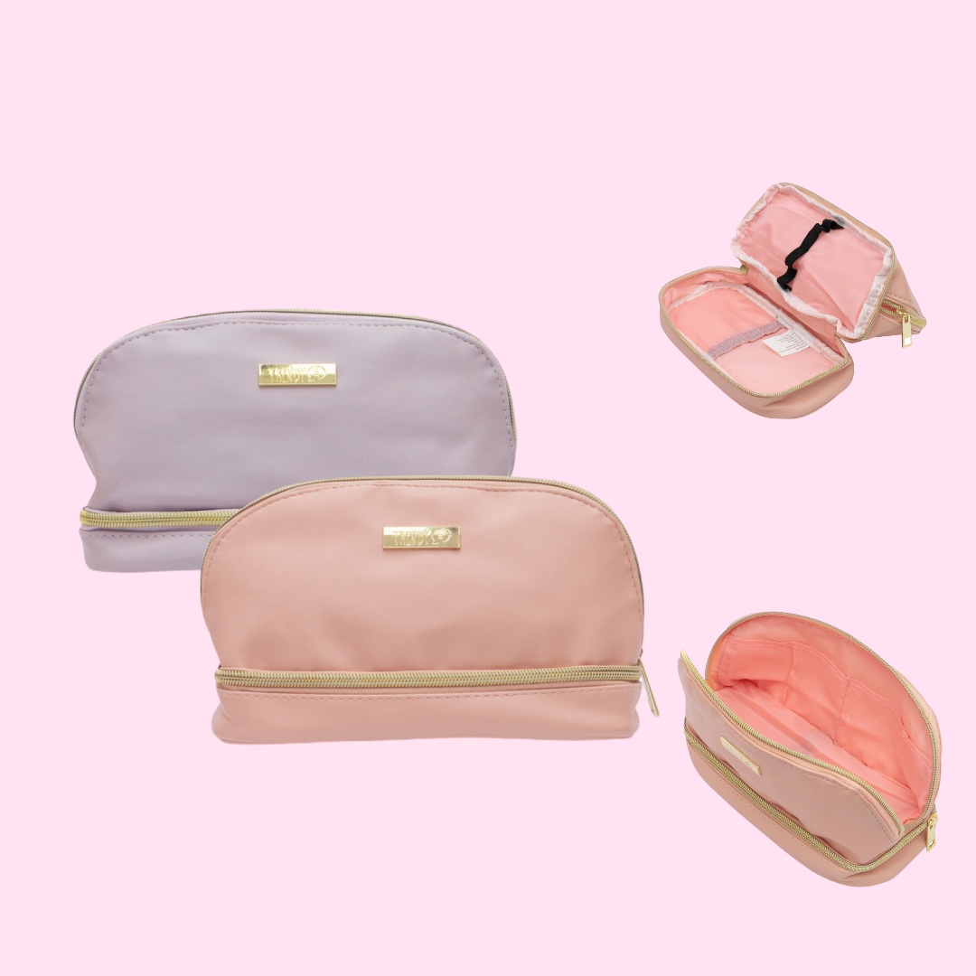 Cosmetiquera pastel trendy
